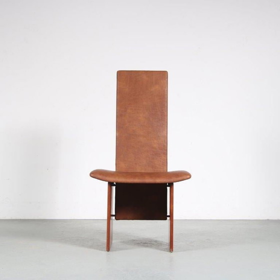 Image 1 of Eetkamerstoelen "Kazuki" van Kazuhide Takahama voor Gavina, Italië 1980