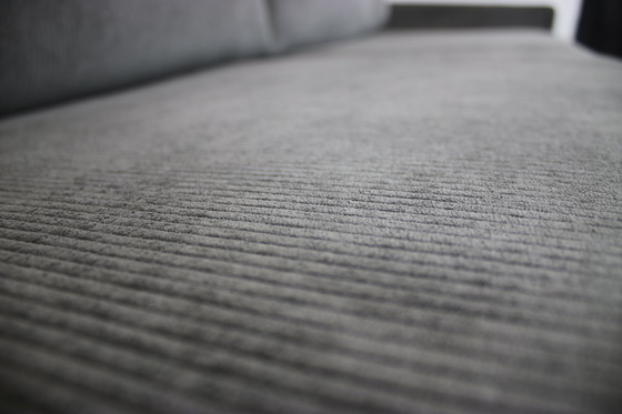 Image 1 of Rolf Benz Ego Couch driezits Koordstof Grijs Design Sofa Nieuw.