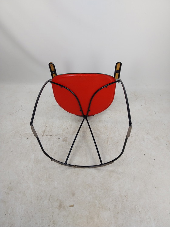 Image 1 of 1 X Set Van 6 Arrben Italy 1980'S Eetkamerstoelen. 