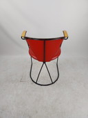 1 X Set Van 6 Arrben Italy 1980'S Eetkamerstoelen. 
