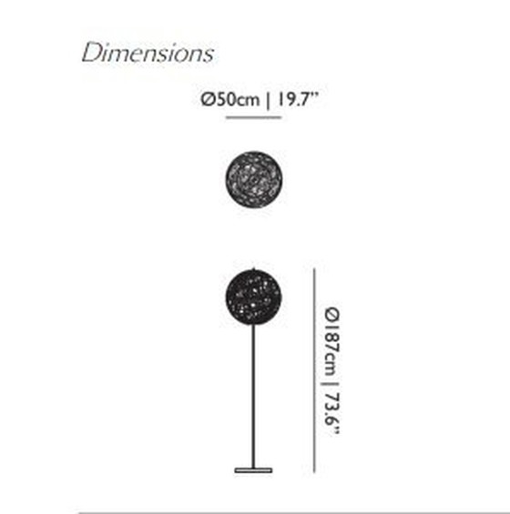 Image 1 of Moooi Random Floor Lamp II, Small