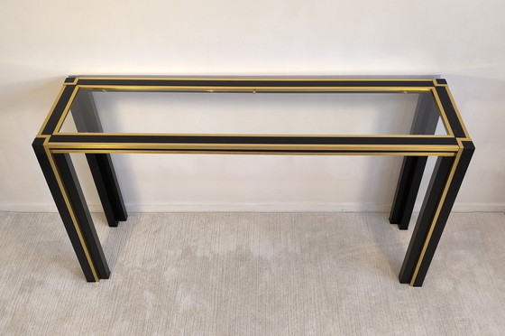 Image 1 of Prachtig Authentiek Groot Console Ontwerp Renato Zevi 1970'S Made In Italy