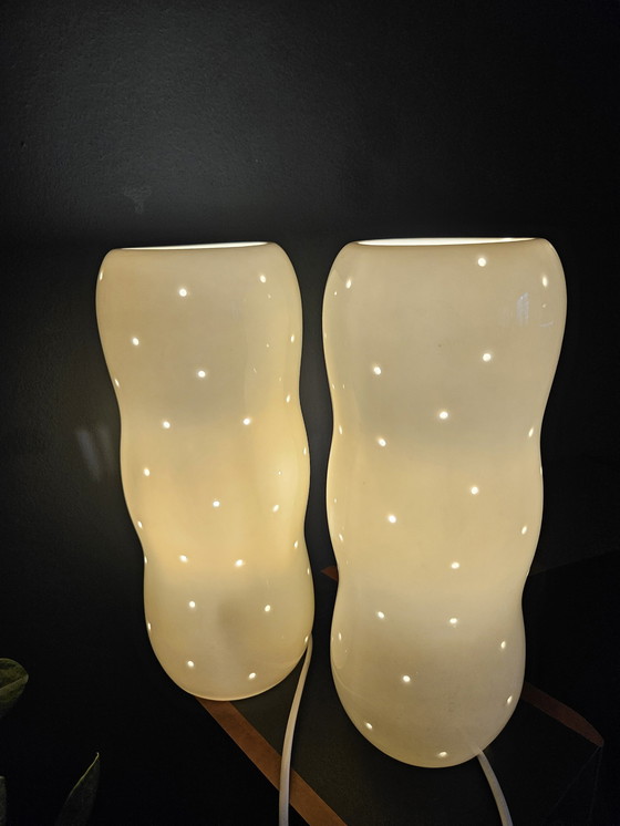 Image 1 of 2x Vintage Ikea  Damsa Lamp