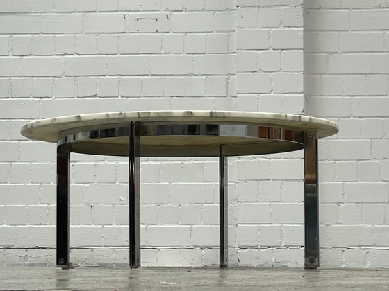 Image 1 of SpaceAge marmeren tafel