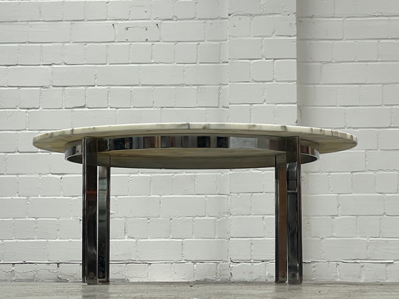 Image 1 of SpaceAge marmeren tafel