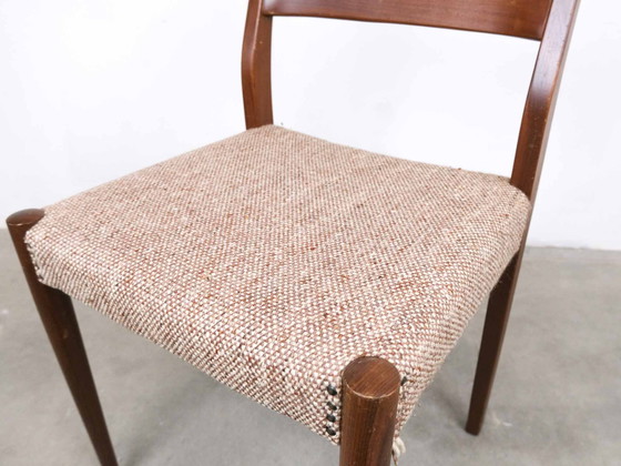 Image 1 of 4x set vintage Deense eetkamerstoel