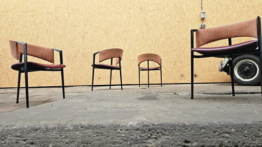 4X Castelijn Postmoderne Stoelen