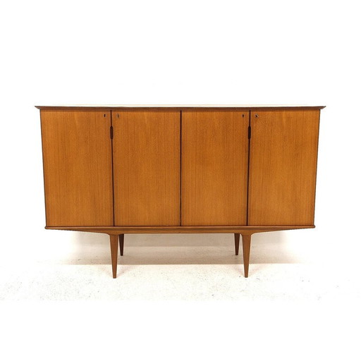 Scandinavisch vintage teak dressoir, Zweden 1960