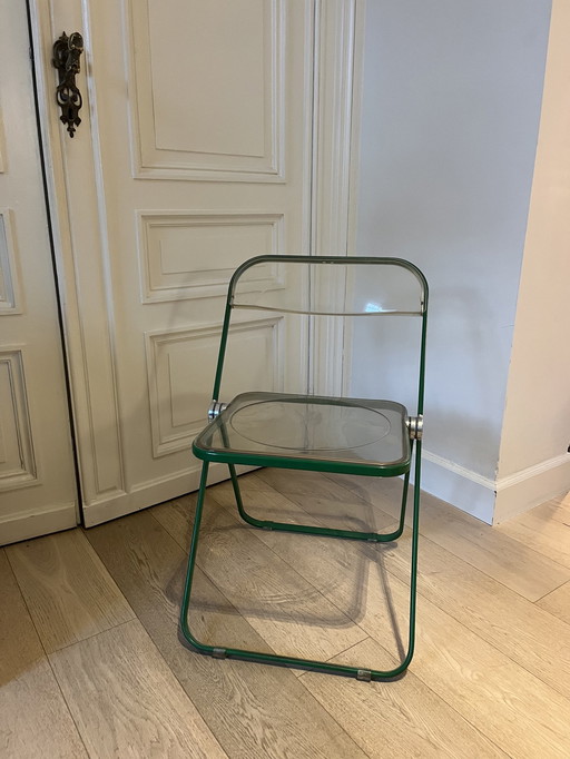 Plia Folding Chair By Giancarlo Piretti For Castelli 1970S