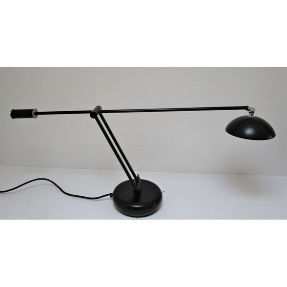 Image 1 of Vintage metalen lamp met contragewicht, 1990