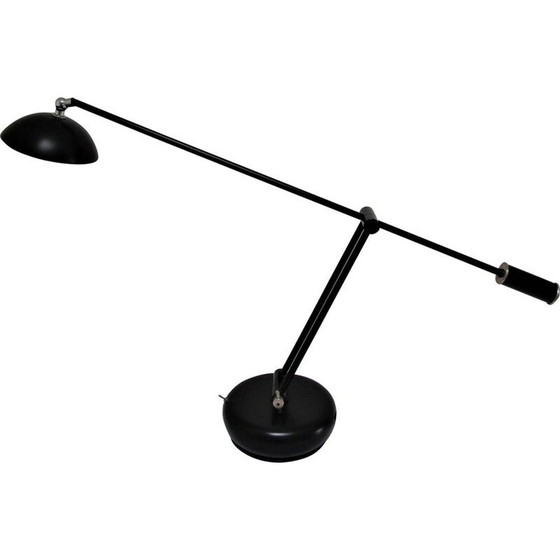 Image 1 of Vintage metalen lamp met contragewicht, 1990