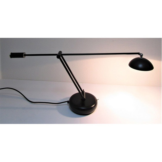 Image 1 of Vintage metalen lamp met contragewicht, 1990