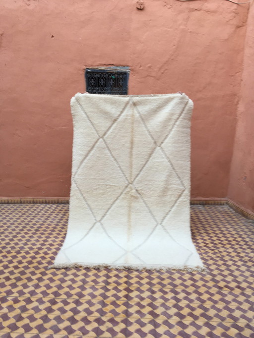 Beni Ouarain Marokkaans Berber Tapijt 246 X 154 Cm