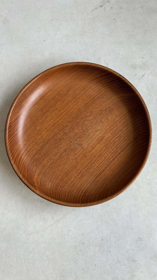 Vintage teak schaal 