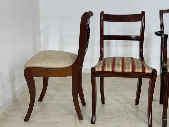 Image 1 of Engelse stoelen stoel eetkamerstoel fauteuil stoel vintage