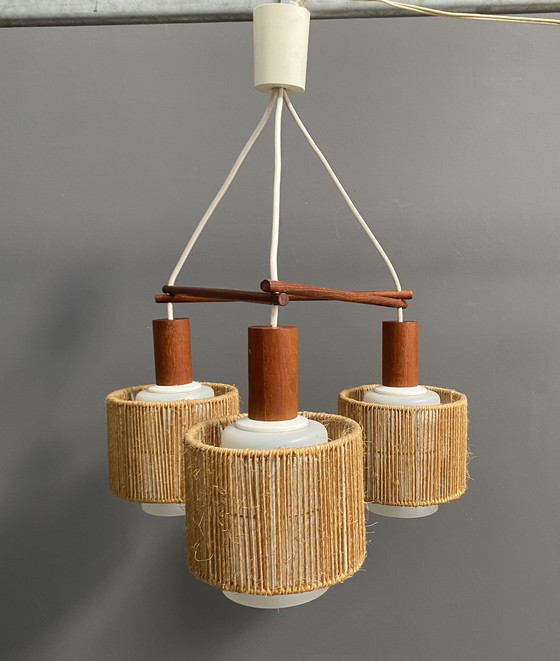 Image 1 of Hanglamp Deense stijl 1960