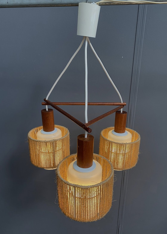 Image 1 of Hanglamp Deense stijl 1960