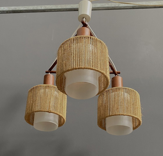 Image 1 of Hanglamp Deense stijl 1960