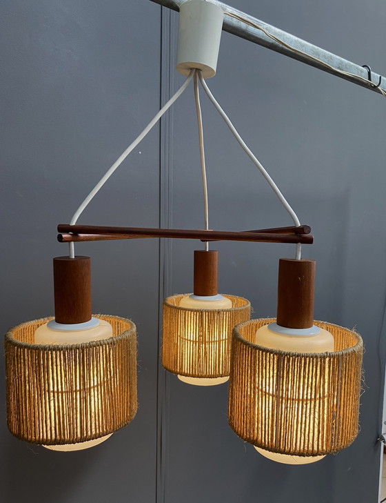 Image 1 of Hanglamp Deense stijl 1960