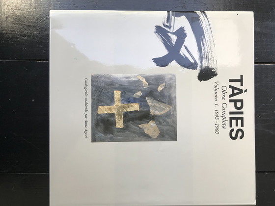 Image 1 of 4x Catalogus Tapies deel 1-2-3-4