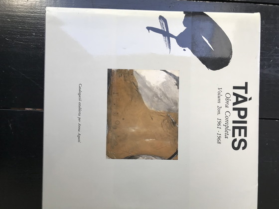 Image 1 of 4x Catalogus Tapies deel 1-2-3-4