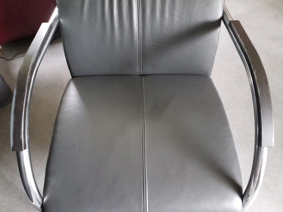 Image 1 of Modern Antracietkleurige Fauteuil