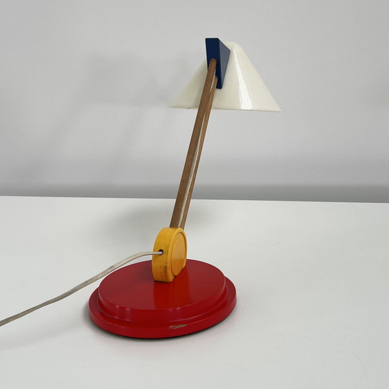 Image 1 of Memphis Stijl B719 Bureaulamp van Ikea, 1980S