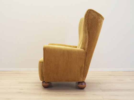 Image 1 of Mustard fauteuil, Scandinavisch ontwerp, Productie: Denemarken