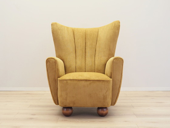 Image 1 of Mustard fauteuil, Scandinavisch ontwerp, Productie: Denemarken