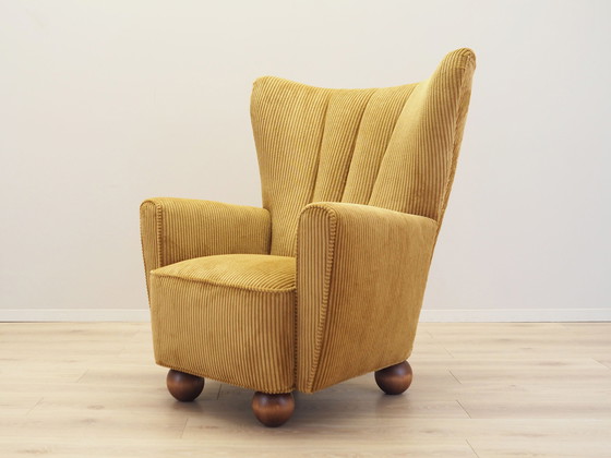 Image 1 of Mustard fauteuil, Scandinavisch ontwerp, Productie: Denemarken