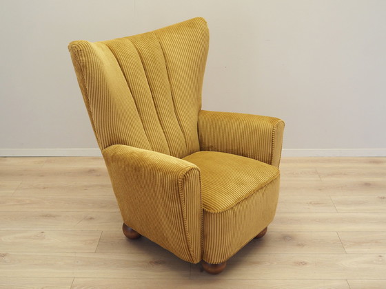 Image 1 of Mustard fauteuil, Scandinavisch ontwerp, Productie: Denemarken