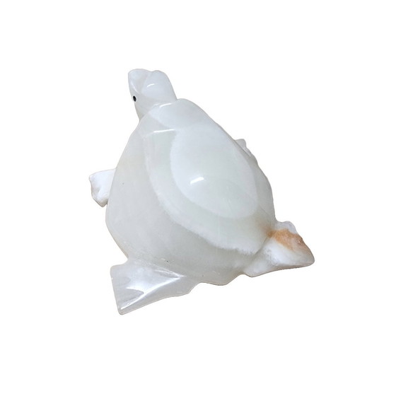 Image 1 of Vintage Onyx Marmeren Schildpad