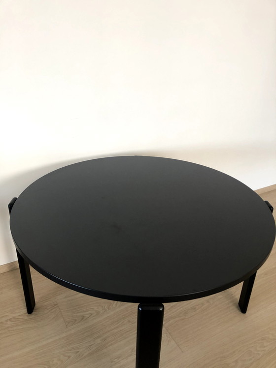 Image 1 of Zwarte Ronde Bruno Rey Tafel - Dietiker X Hay