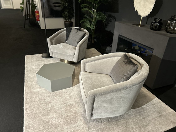 Image 1 of Swivel Chair Catene Clarck Grey