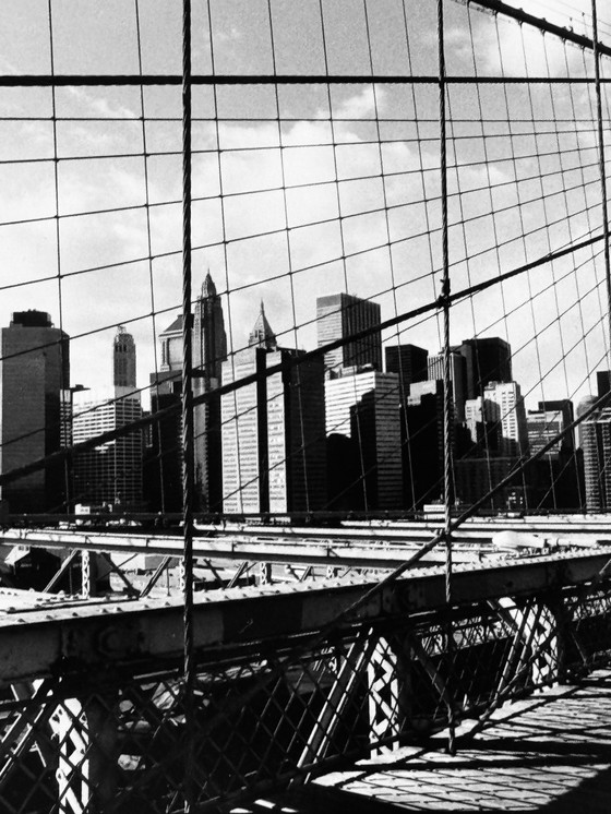 Image 1 of Michel Pinel 1949-2022 Sublieme Fotokunst New York Brooklyn Bridge