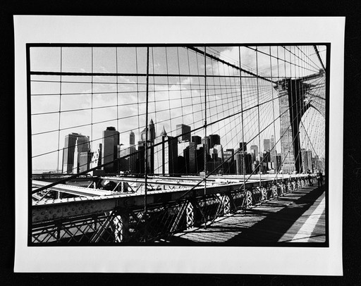 Michel Pinel 1949-2022 Sublieme Fotokunst New York Brooklyn Bridge