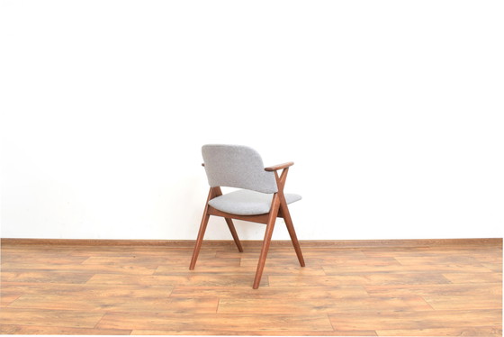 Image 1 of Zweedse eiken fauteuil uit Mid Century 1960 van Broderna Johansson.