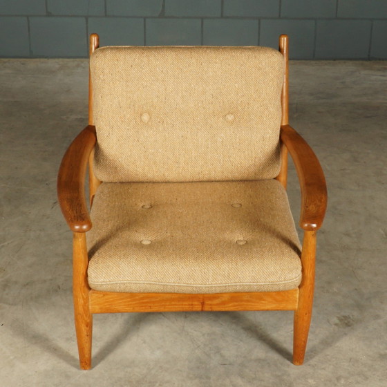 Image 1 of Set Vintage Fauteuils – Eikenhout – Scandinavië – Jaren 60