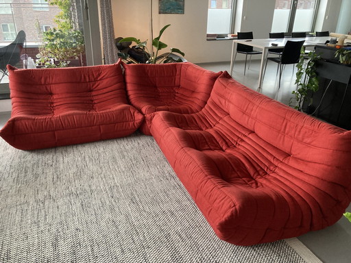 Togo Set Van Ligne Roset: 3-zit, 2-zit en hoekelement