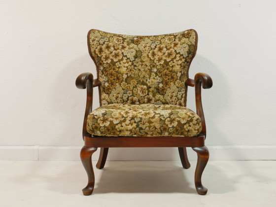 Image 1 of Vintage Chippendale fauteuil, jaren 60, Duitsland