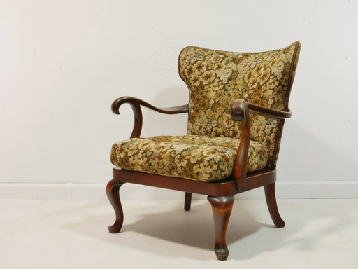 Vintage Chippendale fauteuil, jaren 60, Duitsland