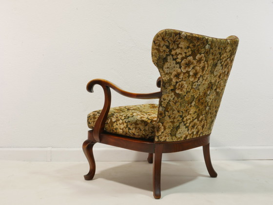 Image 1 of Vintage Chippendale fauteuil, jaren 60, Duitsland