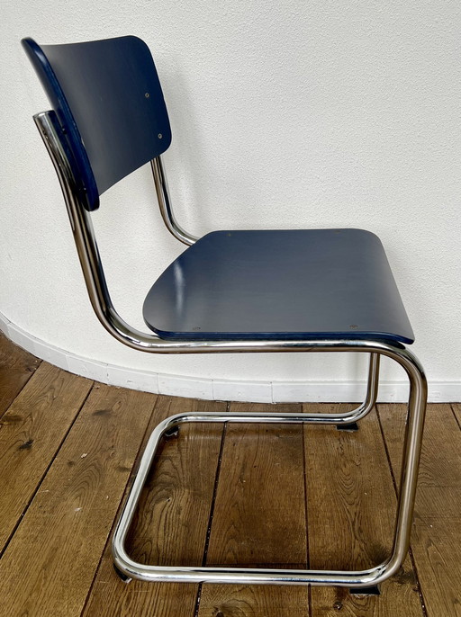 4x Thonet S43 stoelen