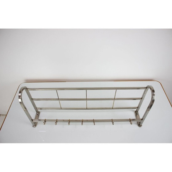 Image 1 of Bauhaus vintage wandkapstok, jaren 1930