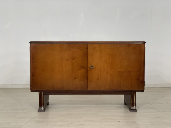 Image 1 of Mid Century ladekast dressoir kast hal kast vintage