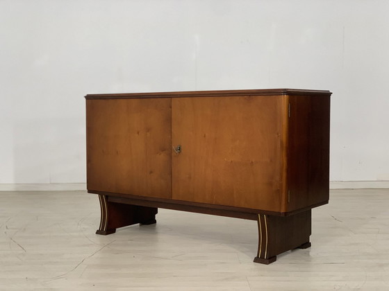 Image 1 of Mid Century ladekast dressoir kast hal kast vintage