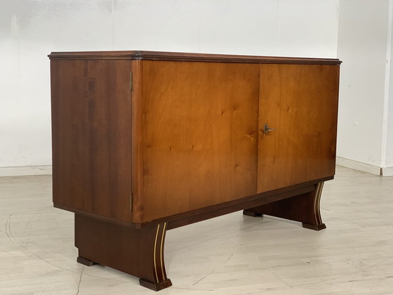 Image 1 of Mid Century ladekast dressoir kast hal kast vintage