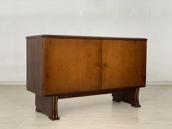 Image 1 of Mid Century ladekast dressoir kast hal kast vintage