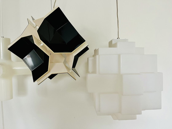 Image 1 of 3X "Dark" plafondlampen - "Crosslight" / "Tnt" / "Metropolis"