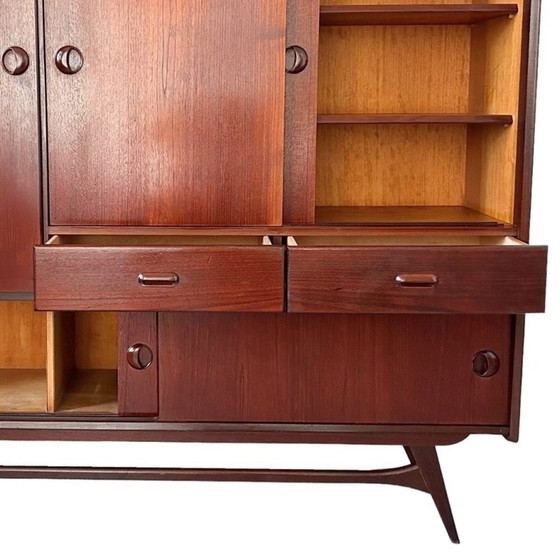 Image 1 of Mid-century Deens design highboard kast Van Teeffelen Wébé